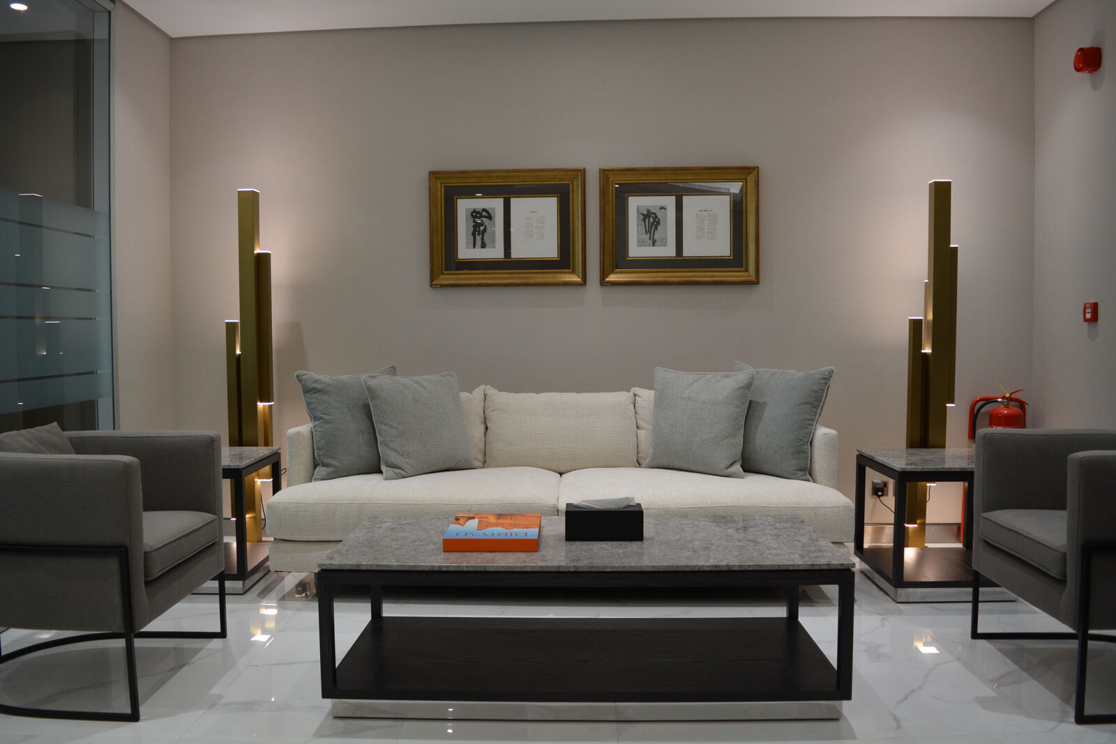 PTJ Office lounge seating area